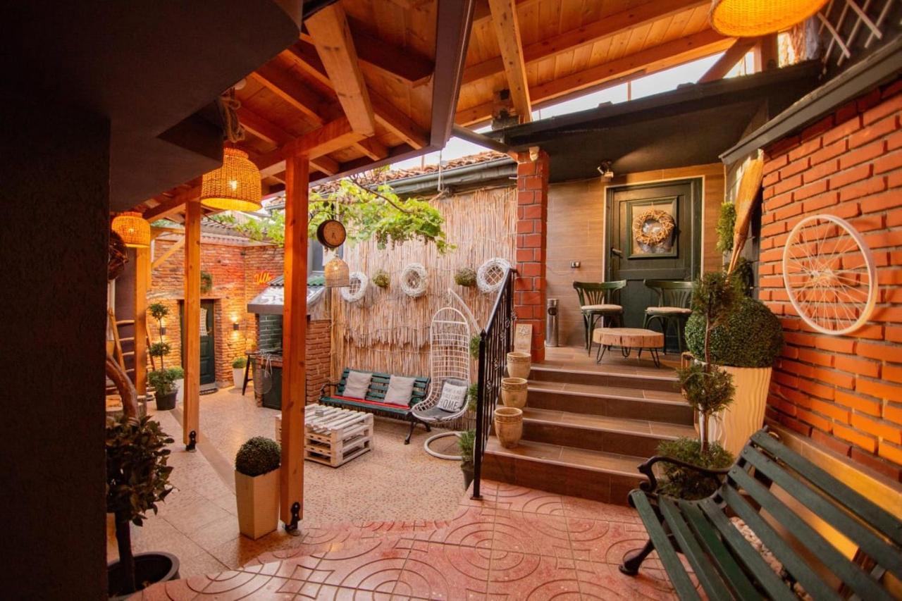 Villa Elezi Korce Bagian luar foto