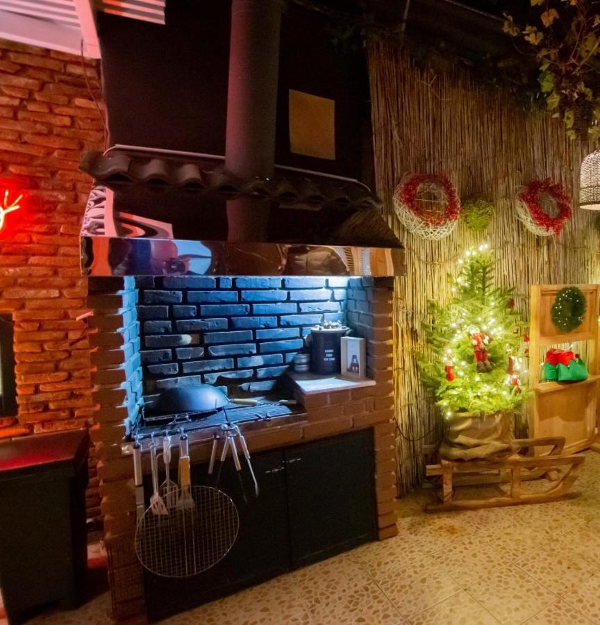 Villa Elezi Korce Bagian luar foto